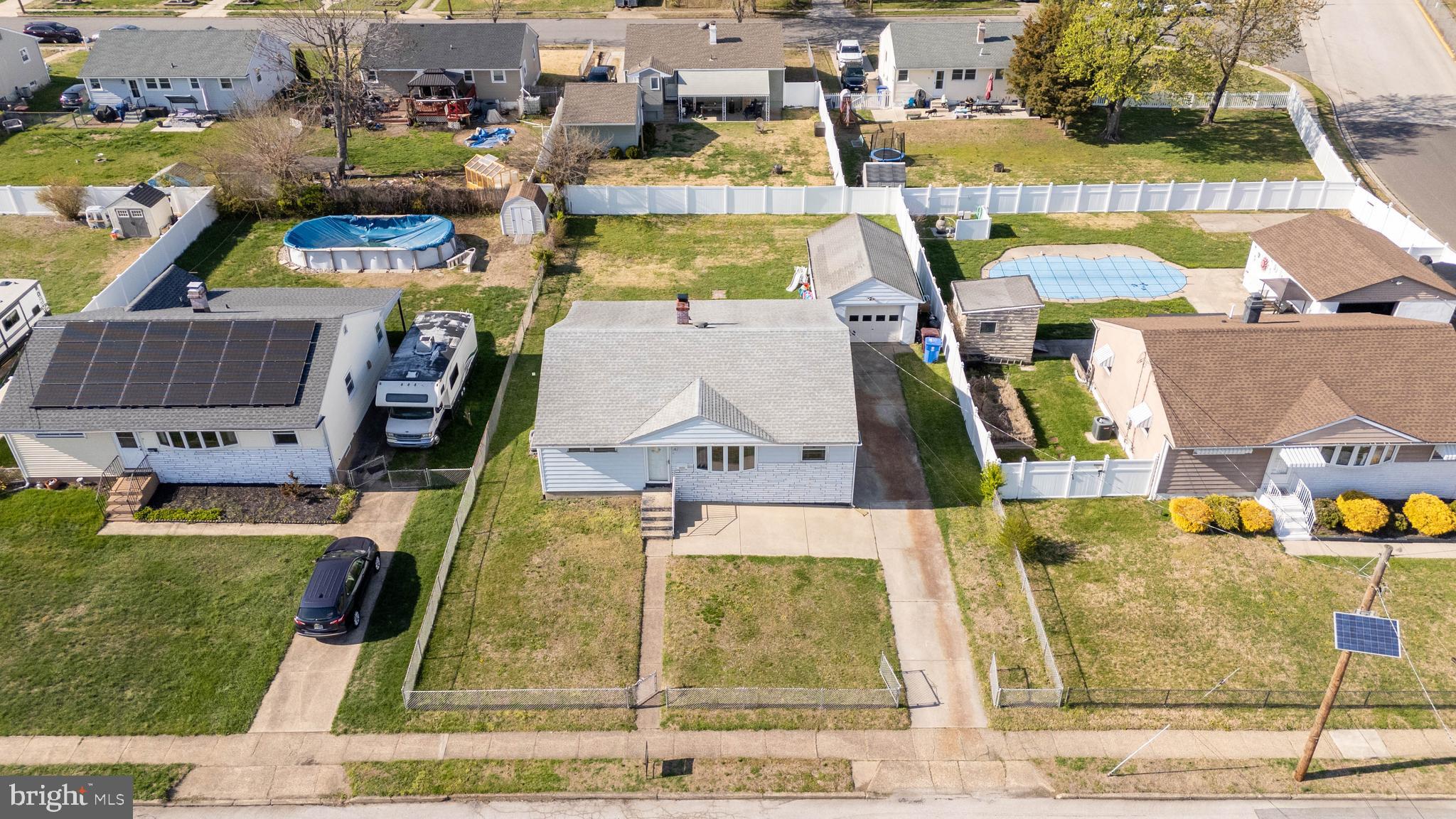 505 Monroe Street Riverside, NJ 08075 - Photo 35 of 35 an aerial view of a swimming pool
