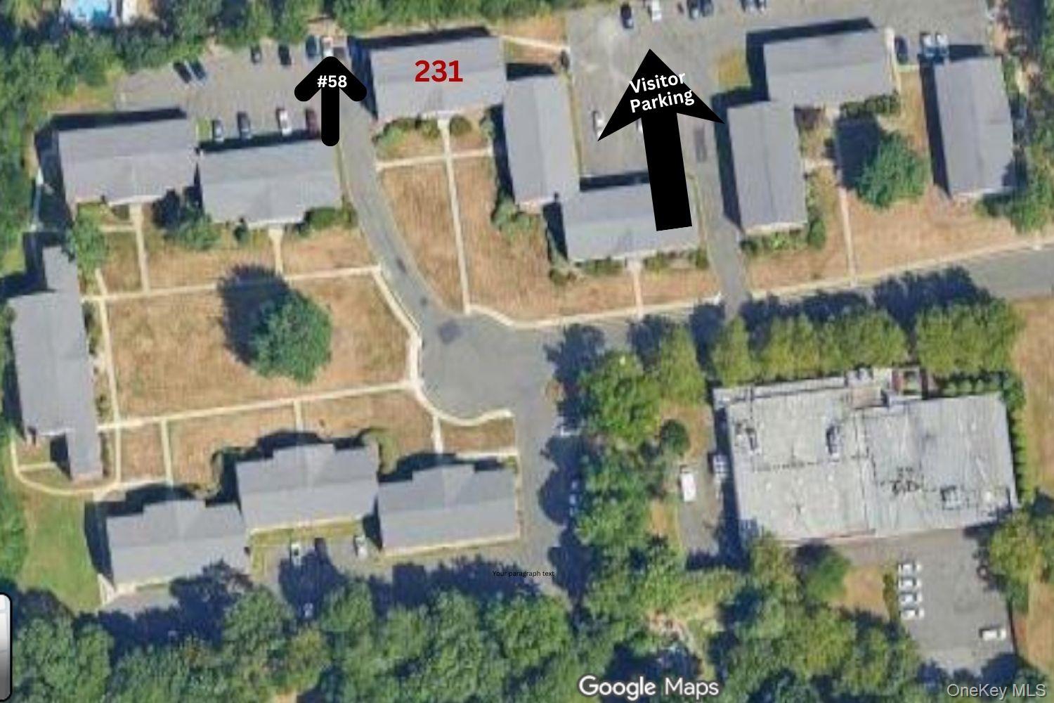 231 North Middletown Road, Unit H Pearl River, NY 10965 - Photo 25 of 25 Assigned parking #58 plus plenty of guest parking behind building.
