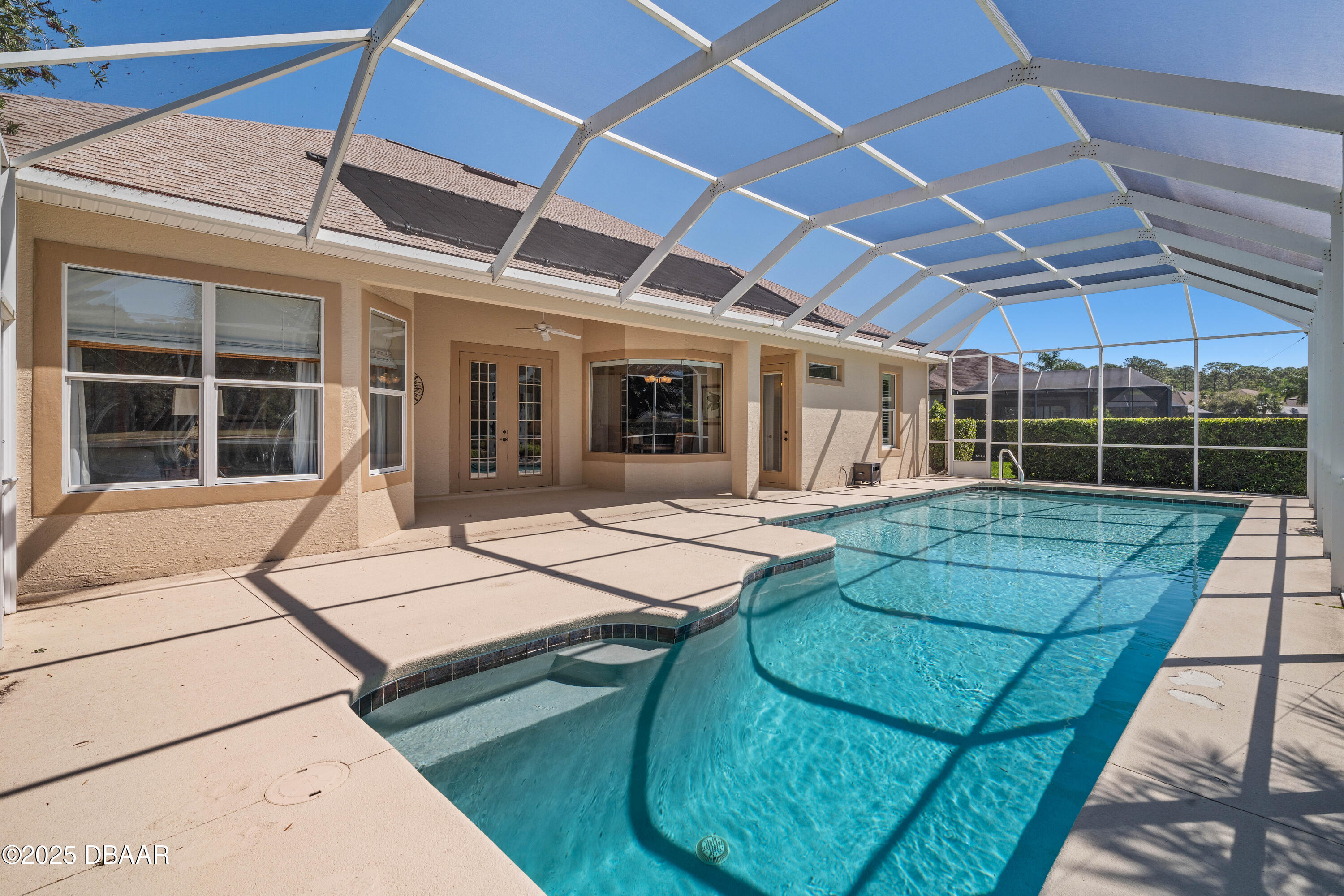 1005 Lake Bridge Drive Ormond Beach, FL 32174 - Photo 37 of 71 Pool & Lanai