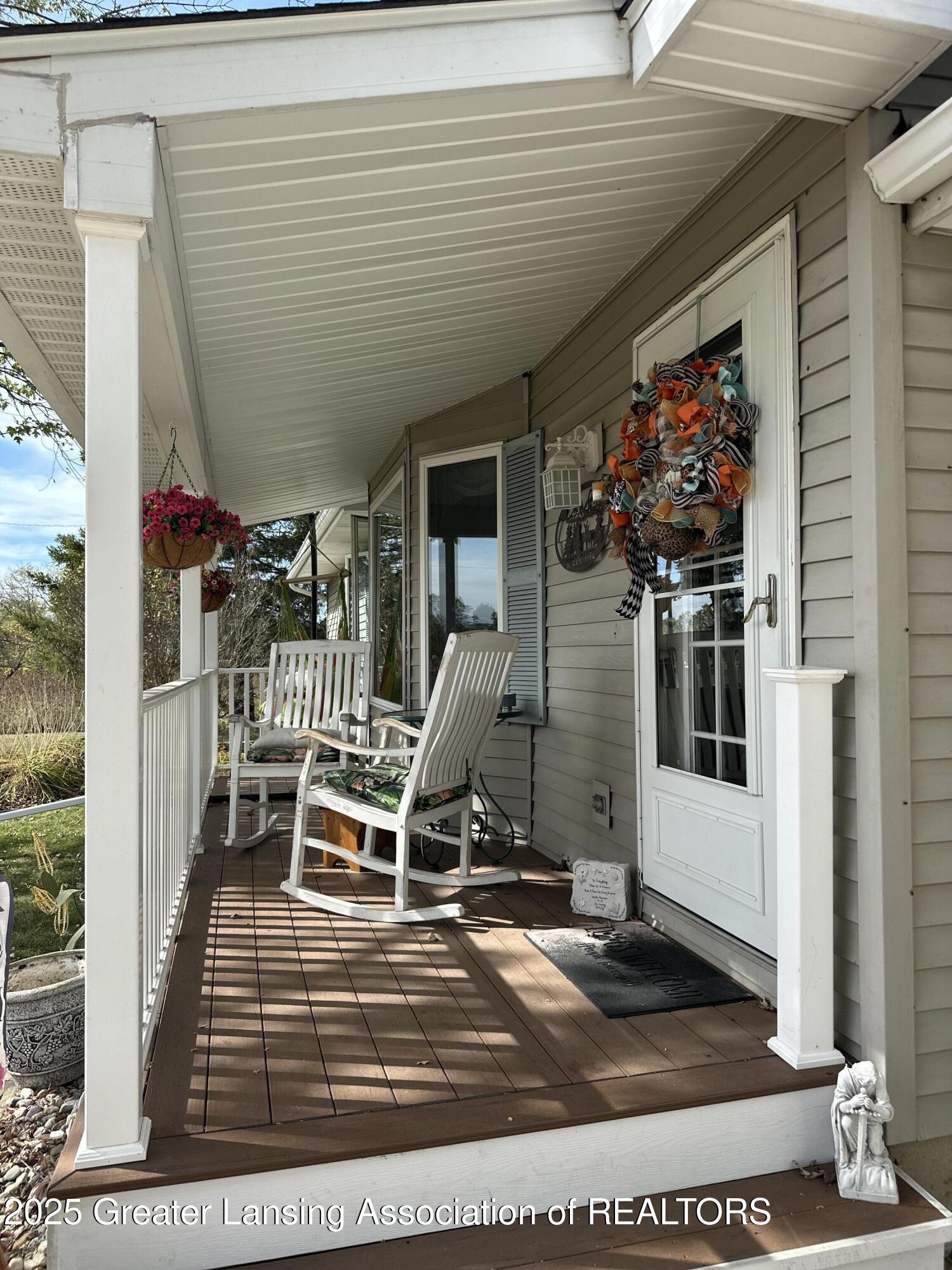 Covered porch