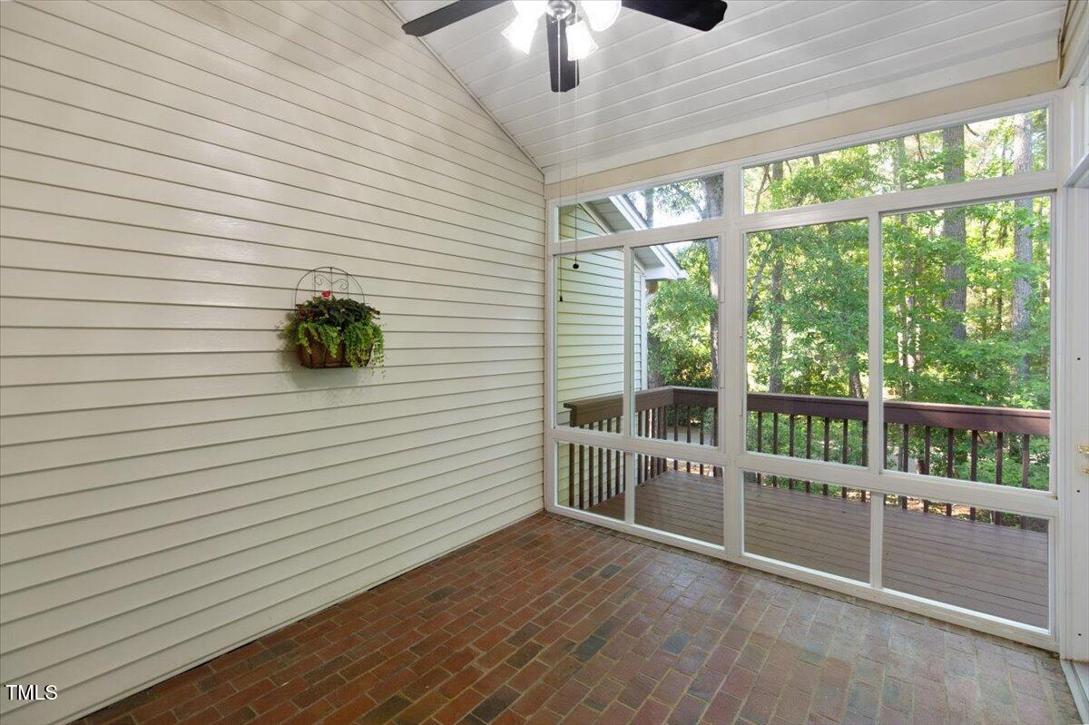 411 Brampton Close Pittsboro, NC 27312 - Photo 45 of 71 a view of a room with wooden floor