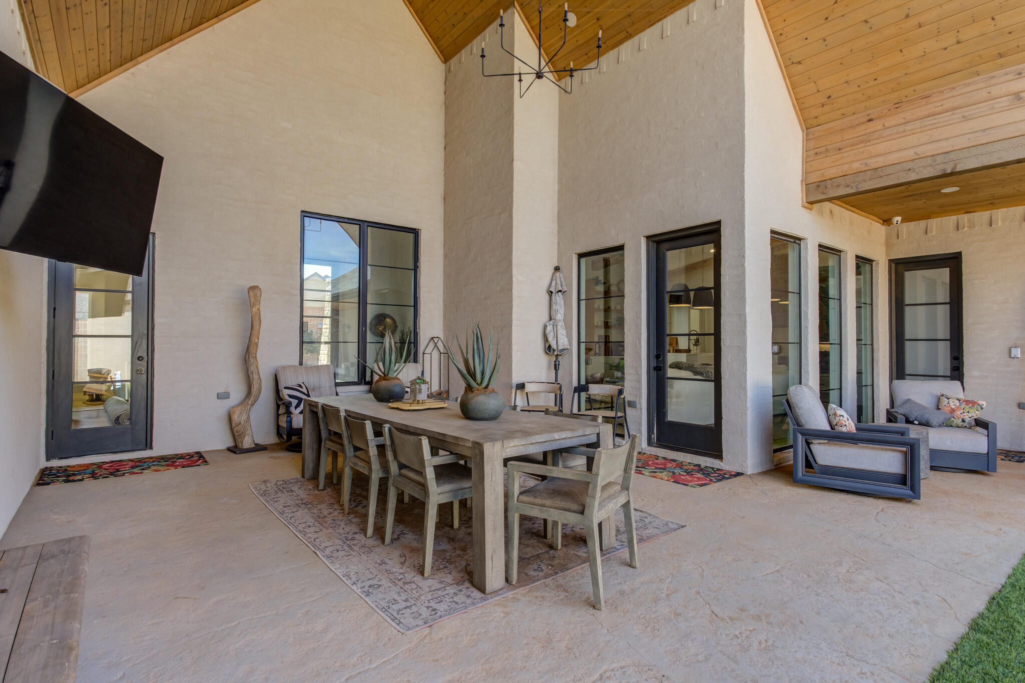 3940 148th Street Lubbock, TX 79423 - Photo 80 of 92 a view of a dining room with furniture and window
