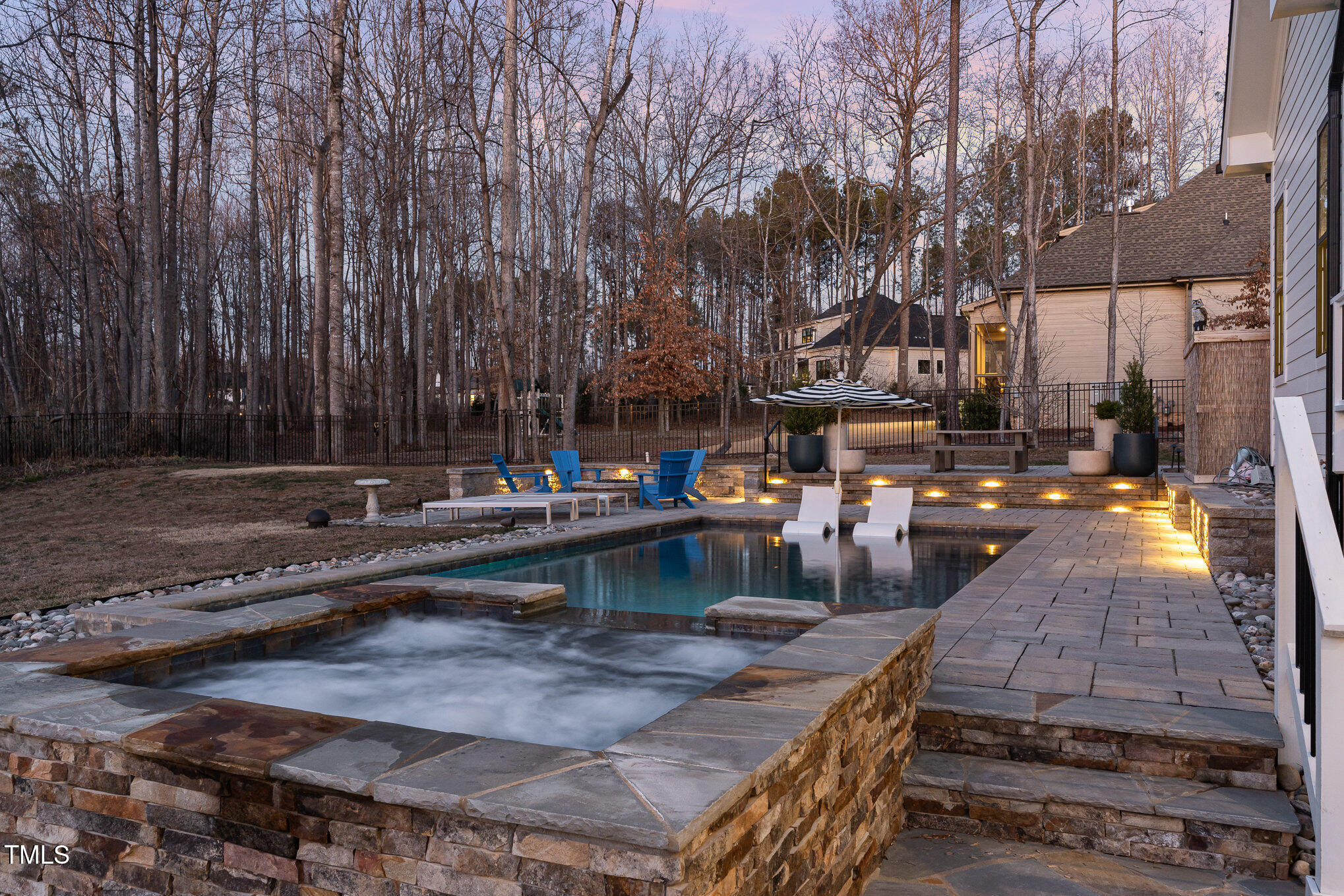 403 Stonecrest Way Pittsboro, NC 27312 - Photo 53 of 65 a view of outdoor space with seating area