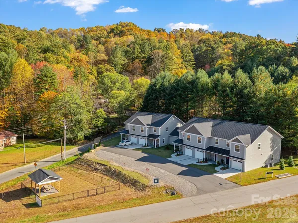 a view of a house with a swimming pool