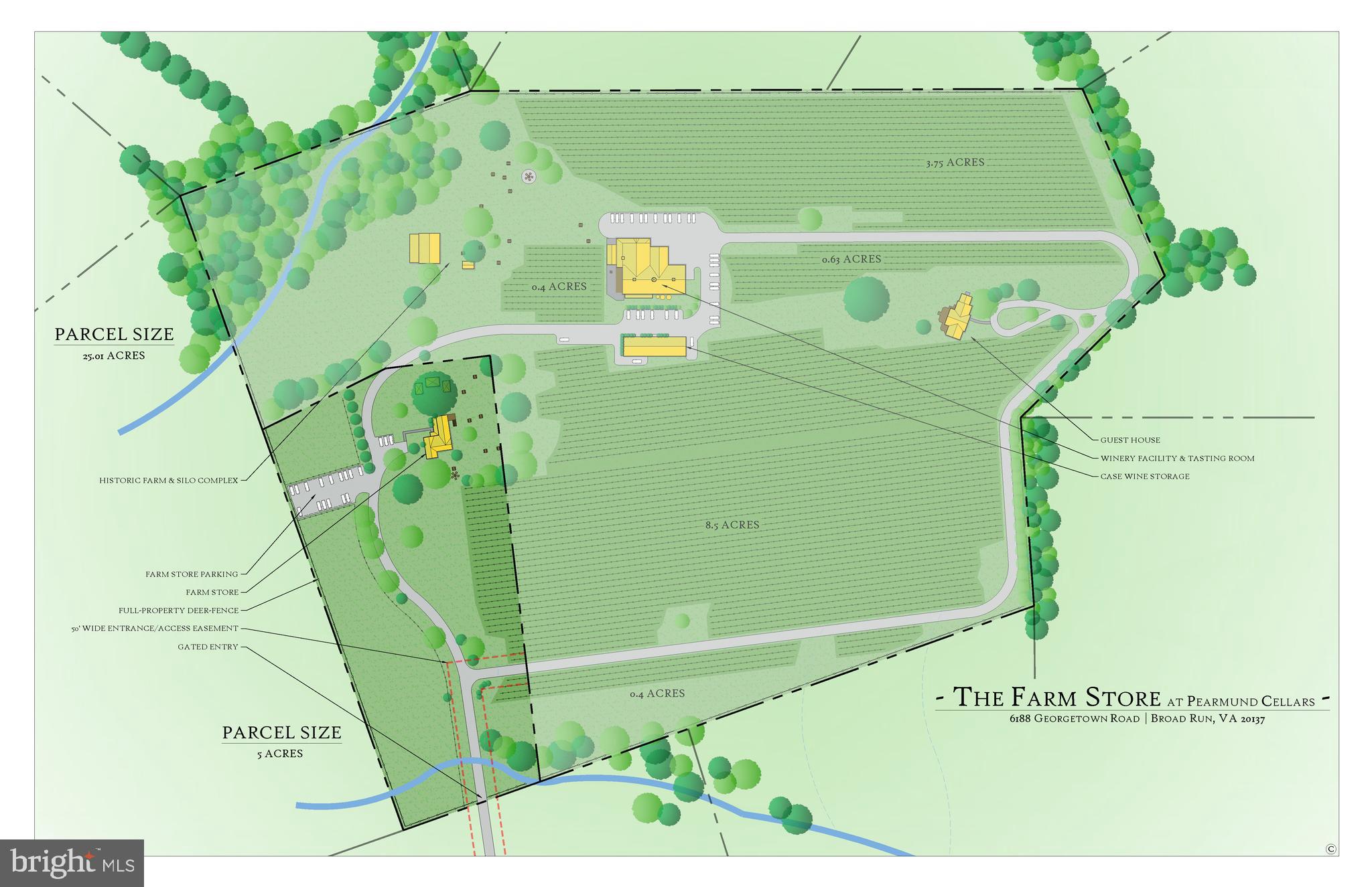 6190 Georgetown Road Broad Run, VA 20137 - Photo 93 of 95 Farm Store site plan