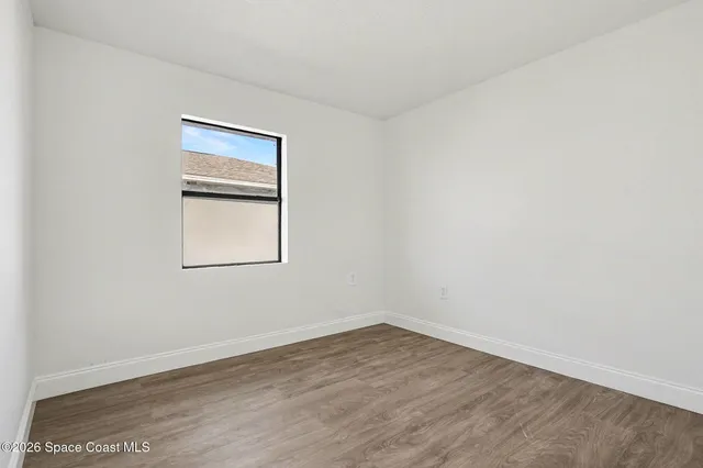 wooden floor in an empty room
