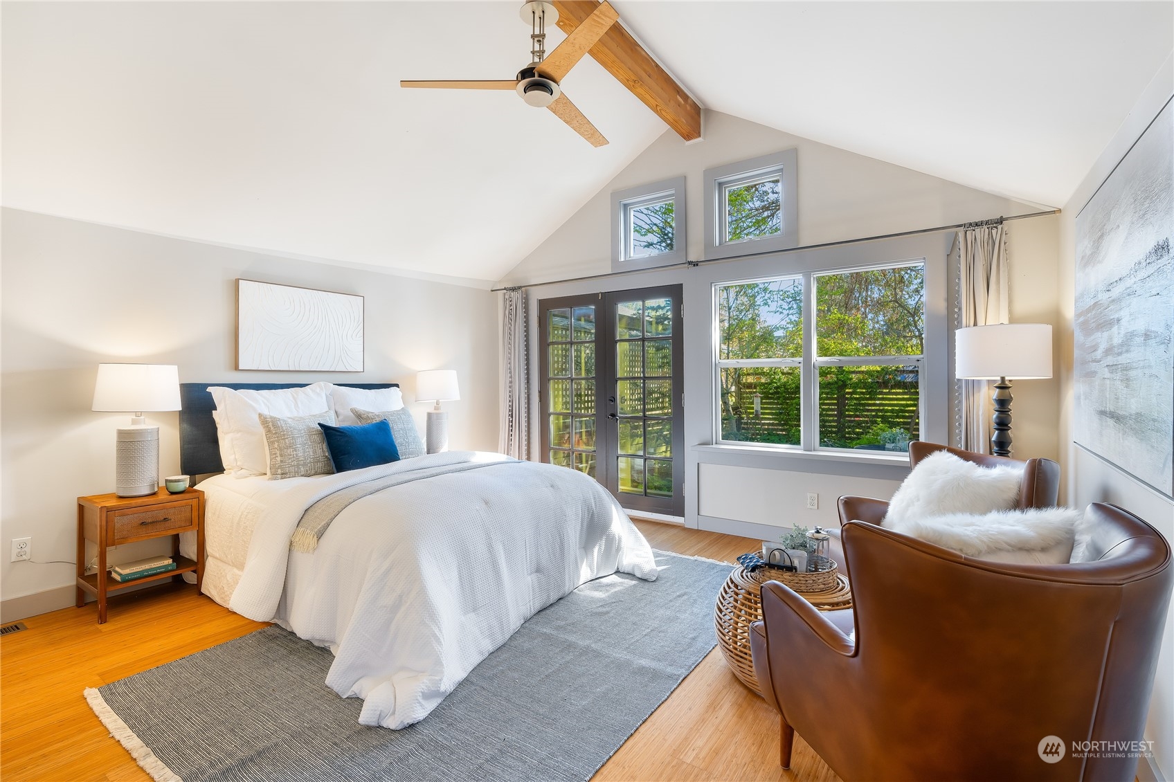 1408 Northwest 73rd Street Seattle, WA 98117 - Photo 19 of 40 a bed room with a bed and a couch