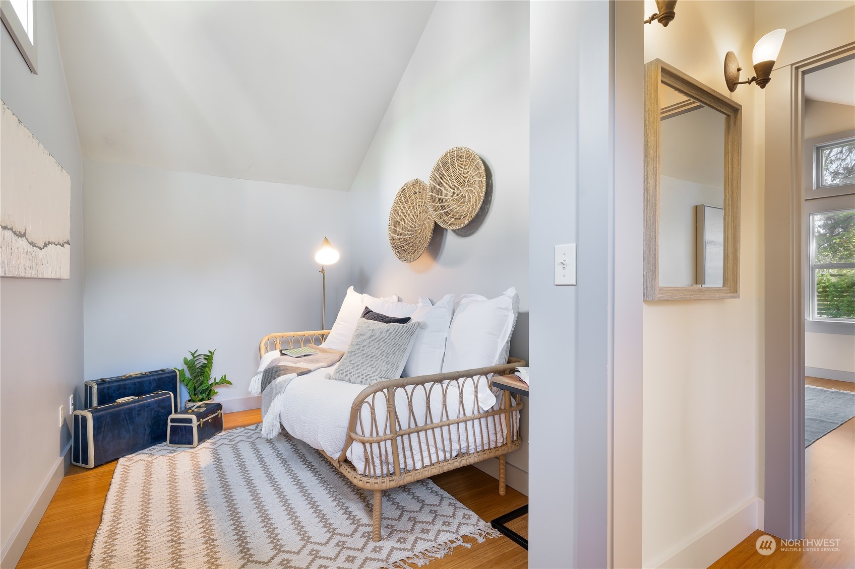 1408 Northwest 73rd Street Seattle, WA 98117 - Photo 27 of 40 a bedroom with bed and a window