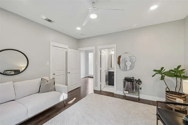 a view of a entryway of the house