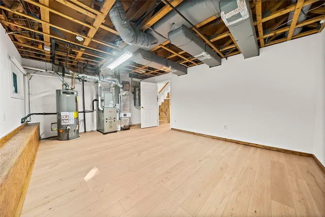 a view of water heater room