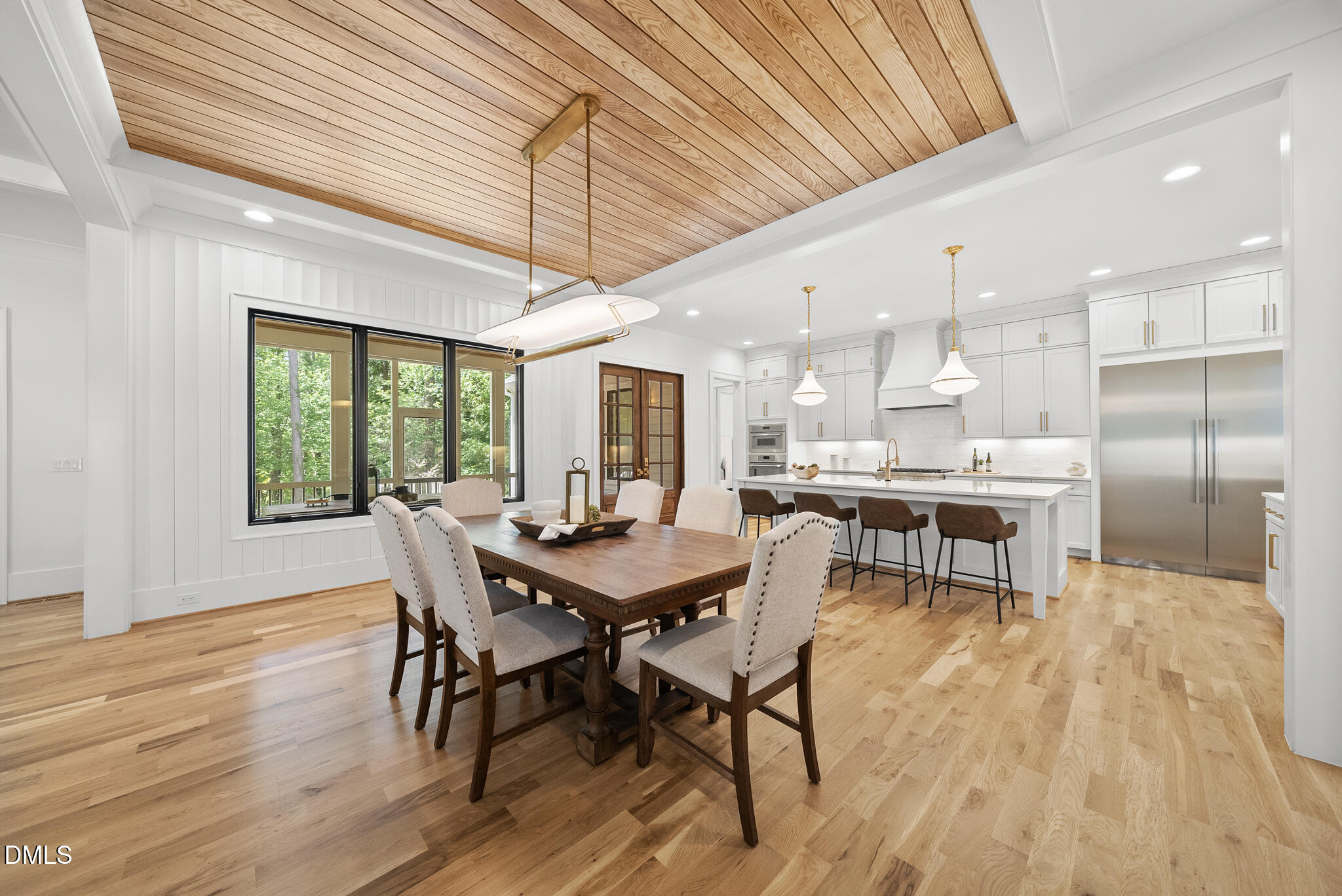 1609 Ridge Road Raleigh, NC 27607 - Photo 10 of 62 a view of a dining room with furniture window and wooden floor