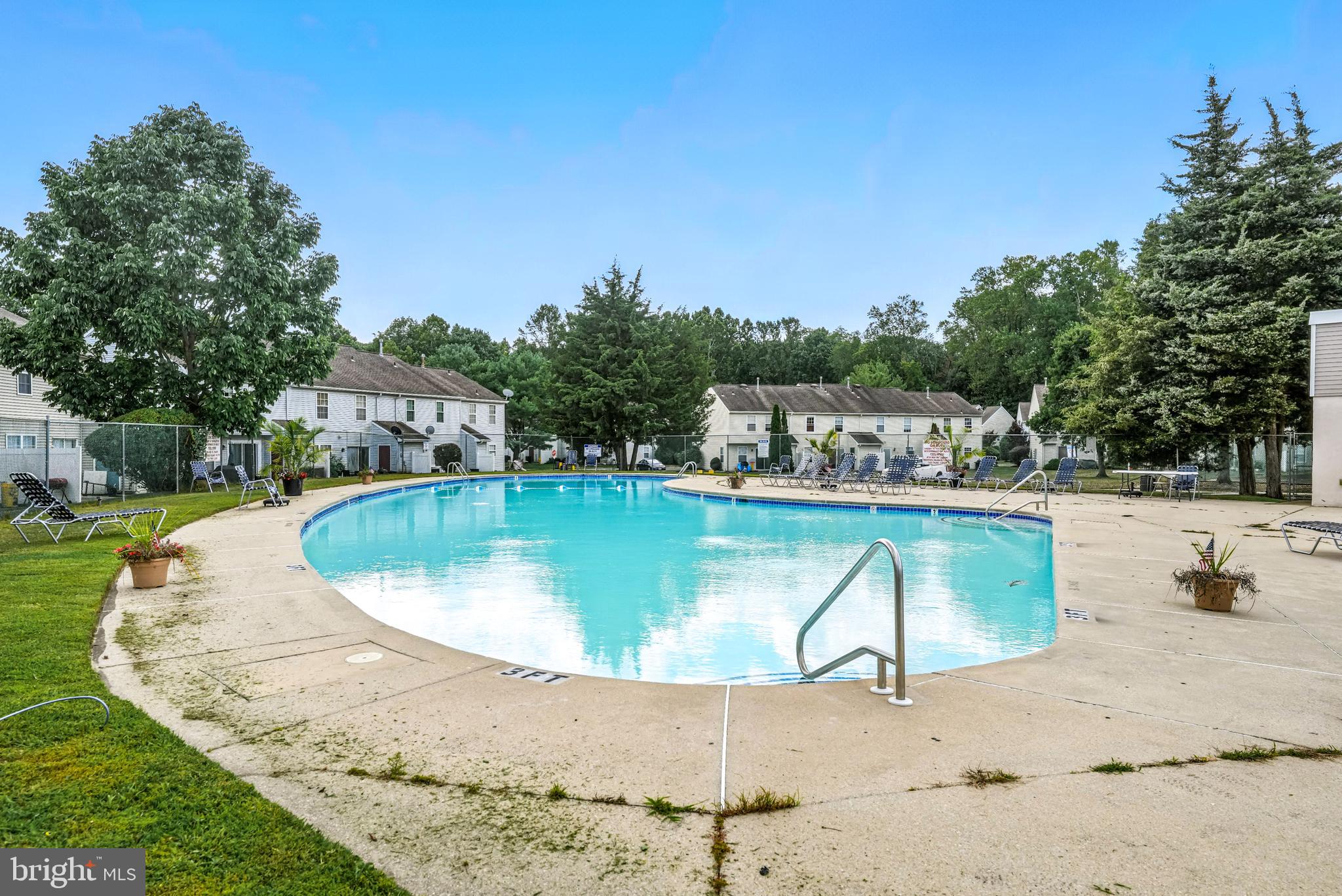 2002 Tall Pines Pine Hill, NJ 08021 - Photo 31 of 31 a view of a swimming pool with a patio
