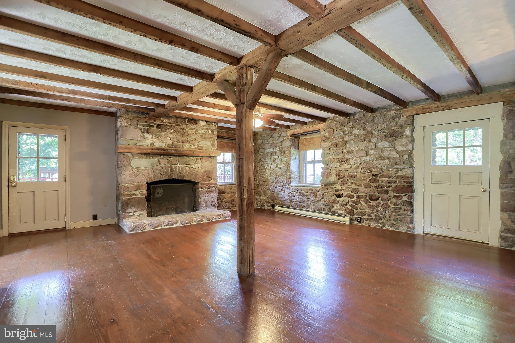 1252 Cocalico Road Birdsboro, PA 19508 - Photo 8 of 66 Living room wood fire place