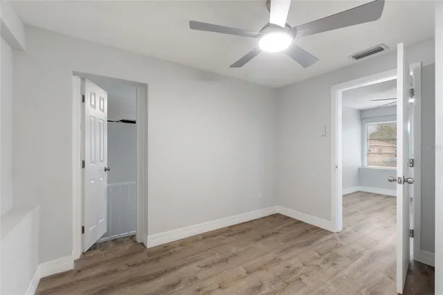 wooden floor in an empty room