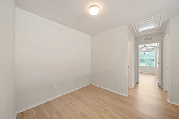 wooden floor in an empty room