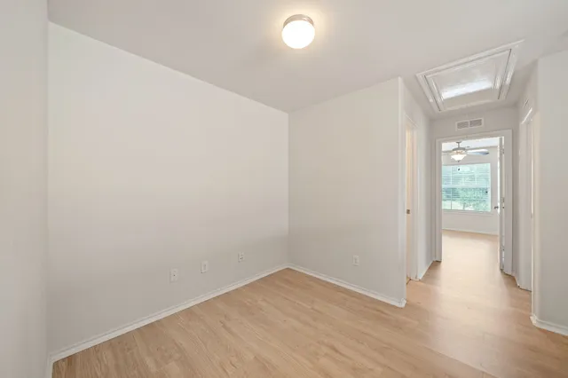 wooden floor in an empty room