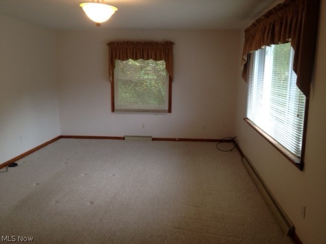 4715 7th Street Northwest Canton, OH 44708 - Photo 3 of 14 Nicely sized living room is located right off the kitchen.