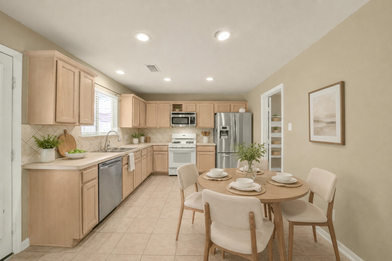 3222 Crestbridge Lane Spring, TX 77388 - Photo 7 of 20 Photos have been virtually staged for marketing purposes. Furniture, decor, and other items shown may not be present in the home. (Kitchen)