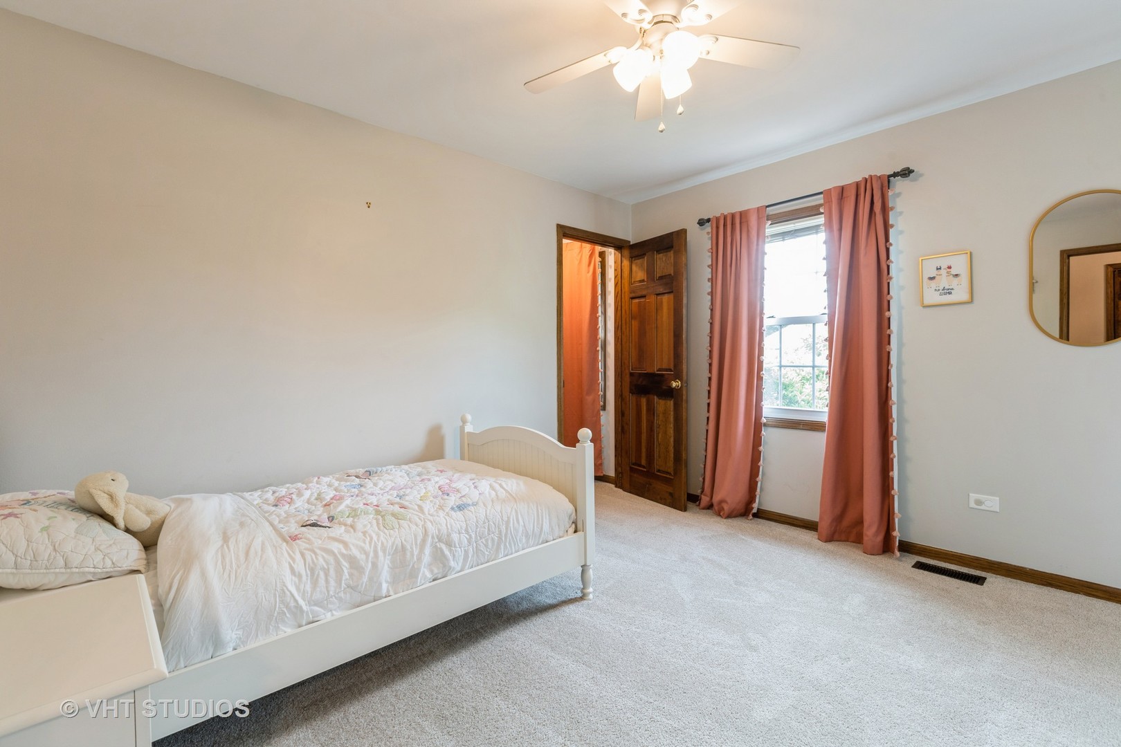 1532 Sequoia Road Naperville, IL 60540 - Photo 16 of 34 a bedroom with a bed and a chandelier