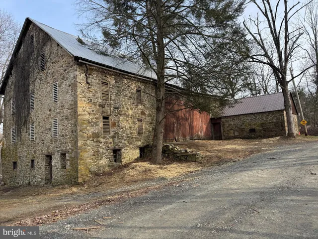 a house with trees in front of it