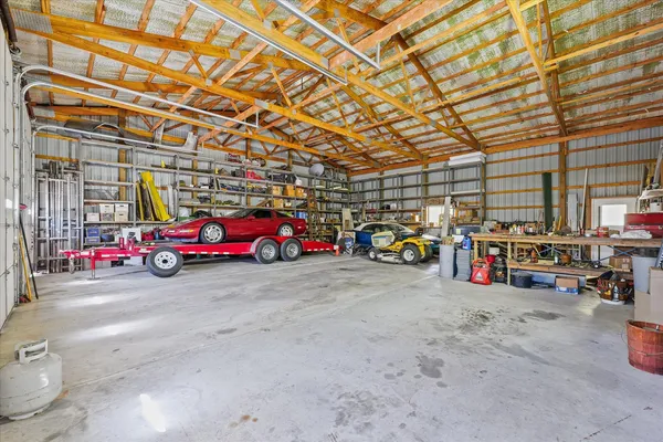a view of storage and utility room
