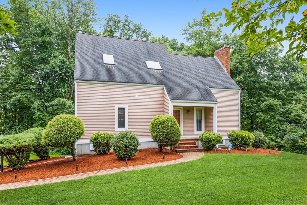 210 Ipswich Road Boxford, MA 01921 - Photo 29 of 33 a aerial view of a house with a yard and plants