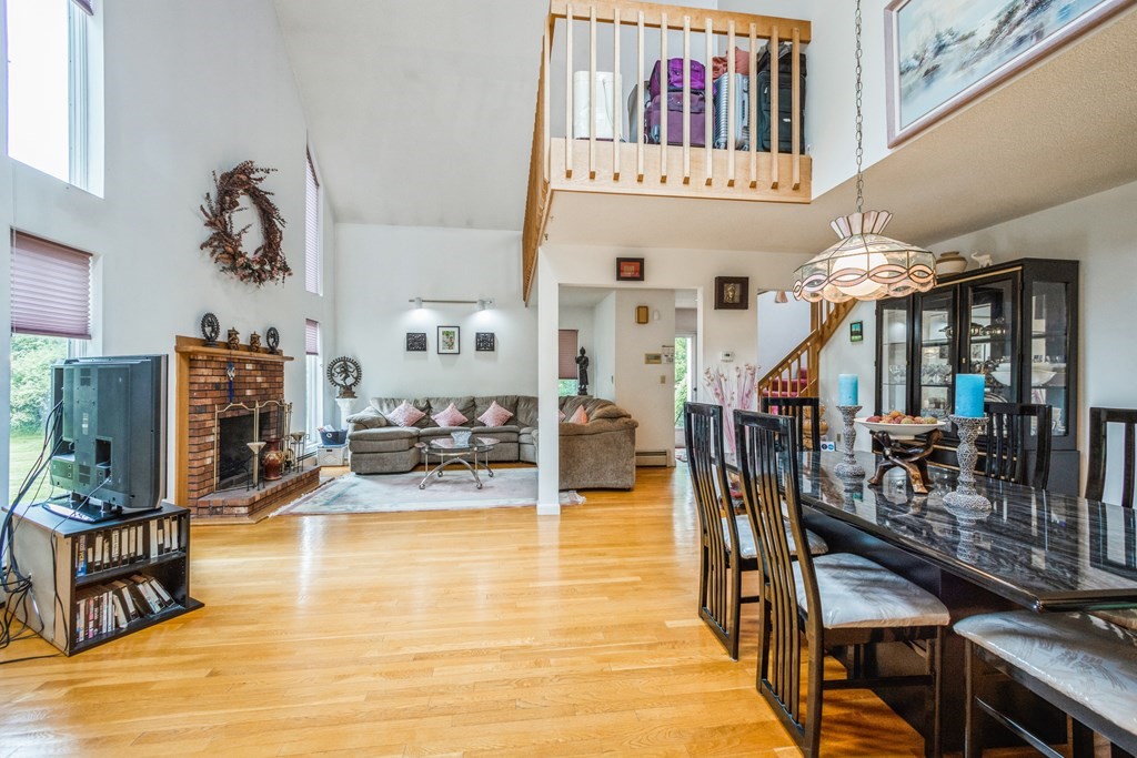 210 Ipswich Road Boxford, MA 01921 - Photo 7 of 33 a view of a living room and dining room