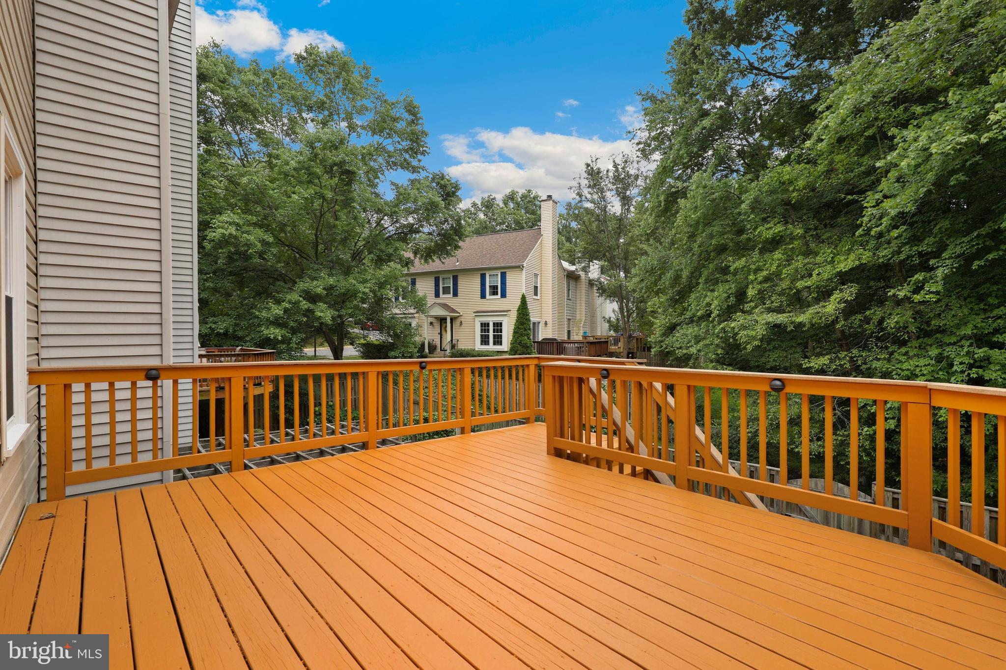 7404 Spring Tree Drive Springfield, VA 22153 - Photo 14 of 31 Deck with stairs to yard.