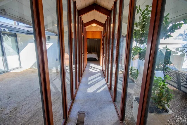 a bathroom with a sink and a shower