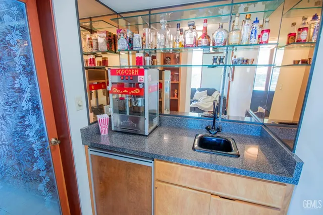 a view of backyard with green space