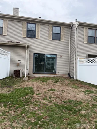 a backyard of a house