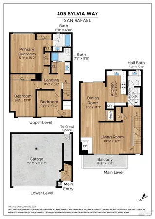 $879,000 | 405 Sylvia Way, San Rafael, CA 94903