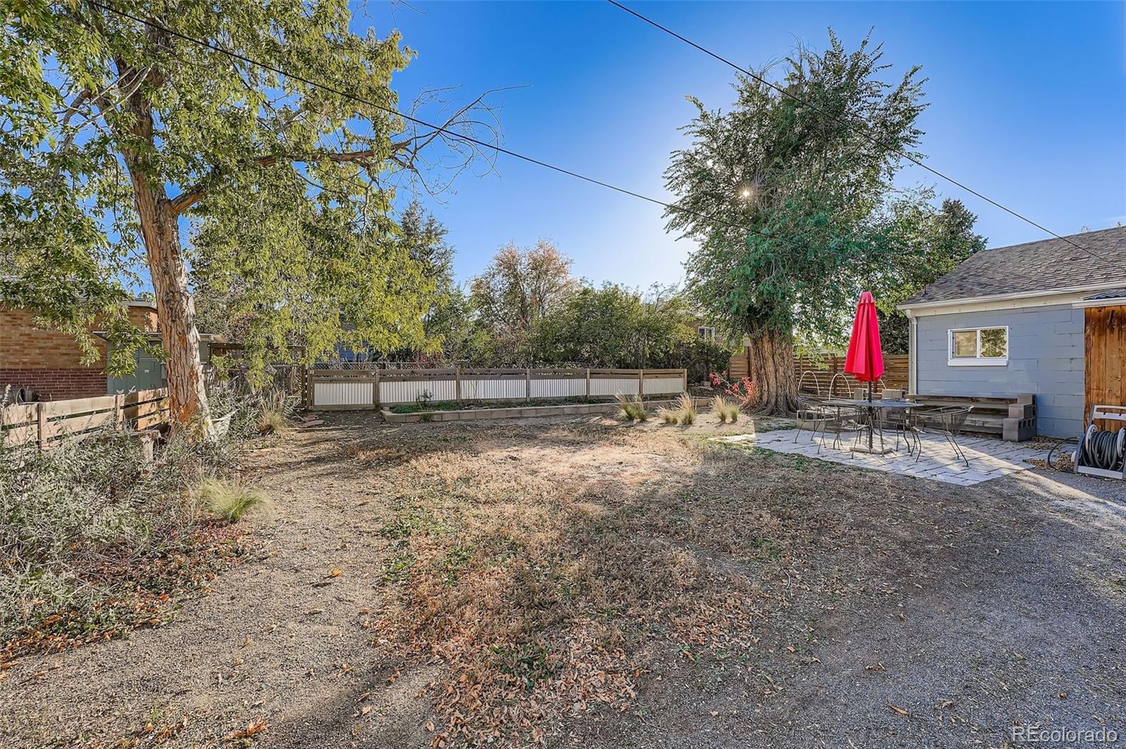 3630 Fillmore Street Denver, CO 80205 - Photo 24 of 50 a view of outdoor space with deck and trees
