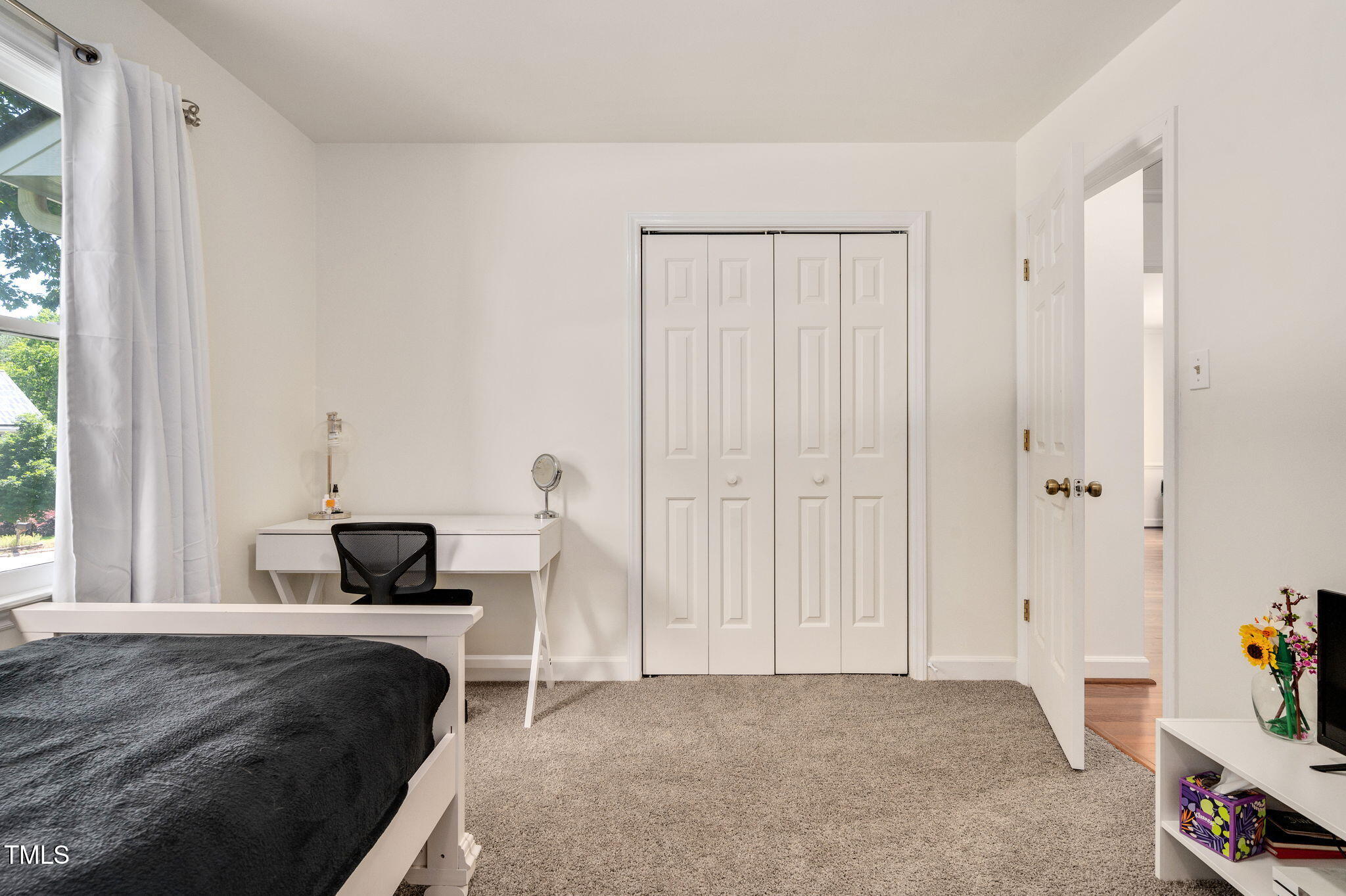 5320 Middleton Road Durham, NC 27713 - Photo 26 of 36 a bedroom with a bed and a window
