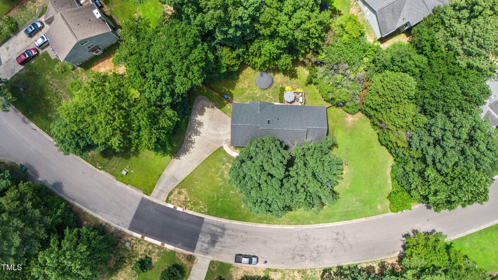 5320 Middleton Road Durham, NC 27713 - Photo 4 of 36 an aerial view of a house