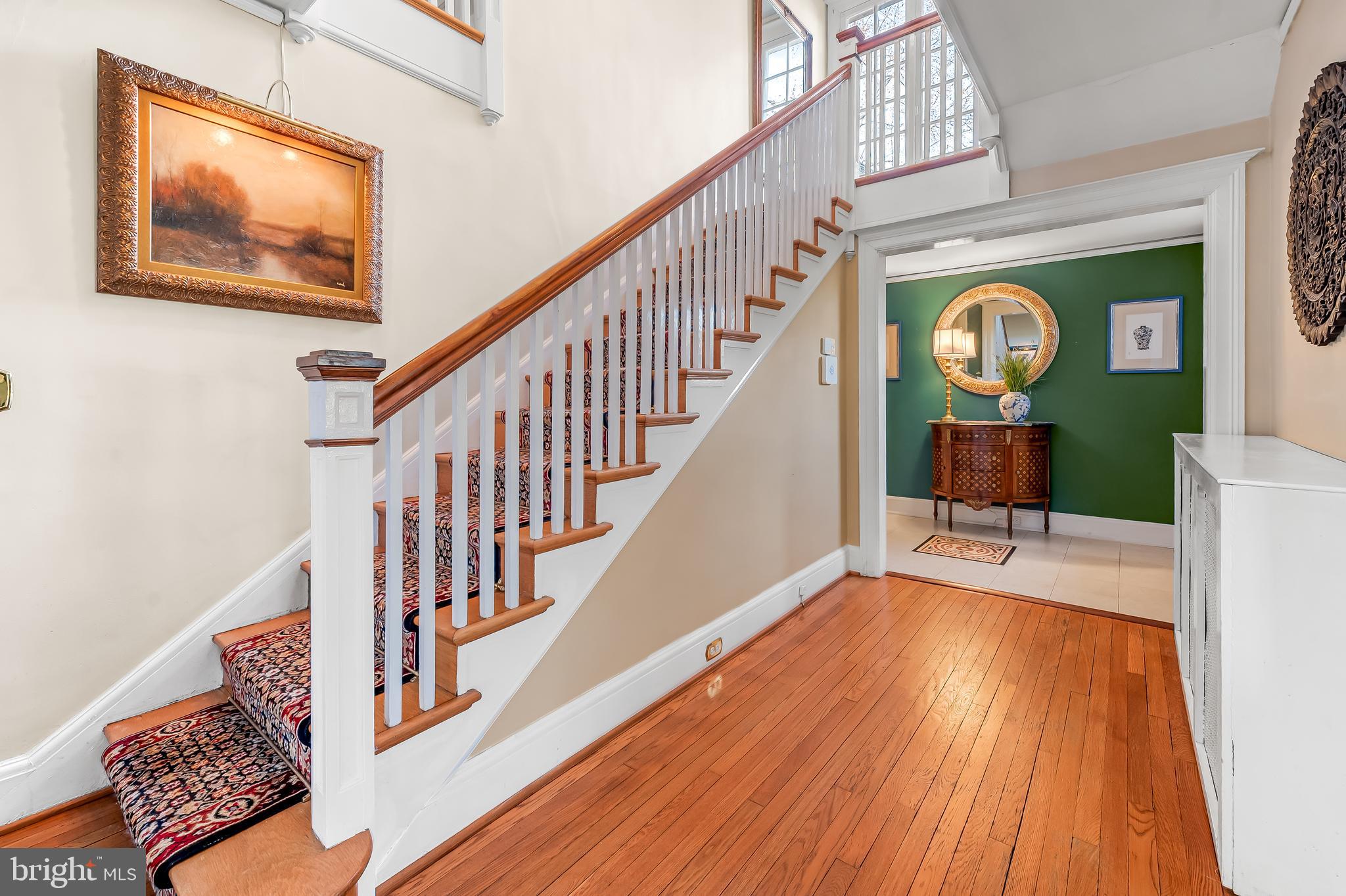216 Wendover Road Baltimore, MD 21218 - Photo 12 of 83 Beautiful hardwood floors! Staircase to 2nd level