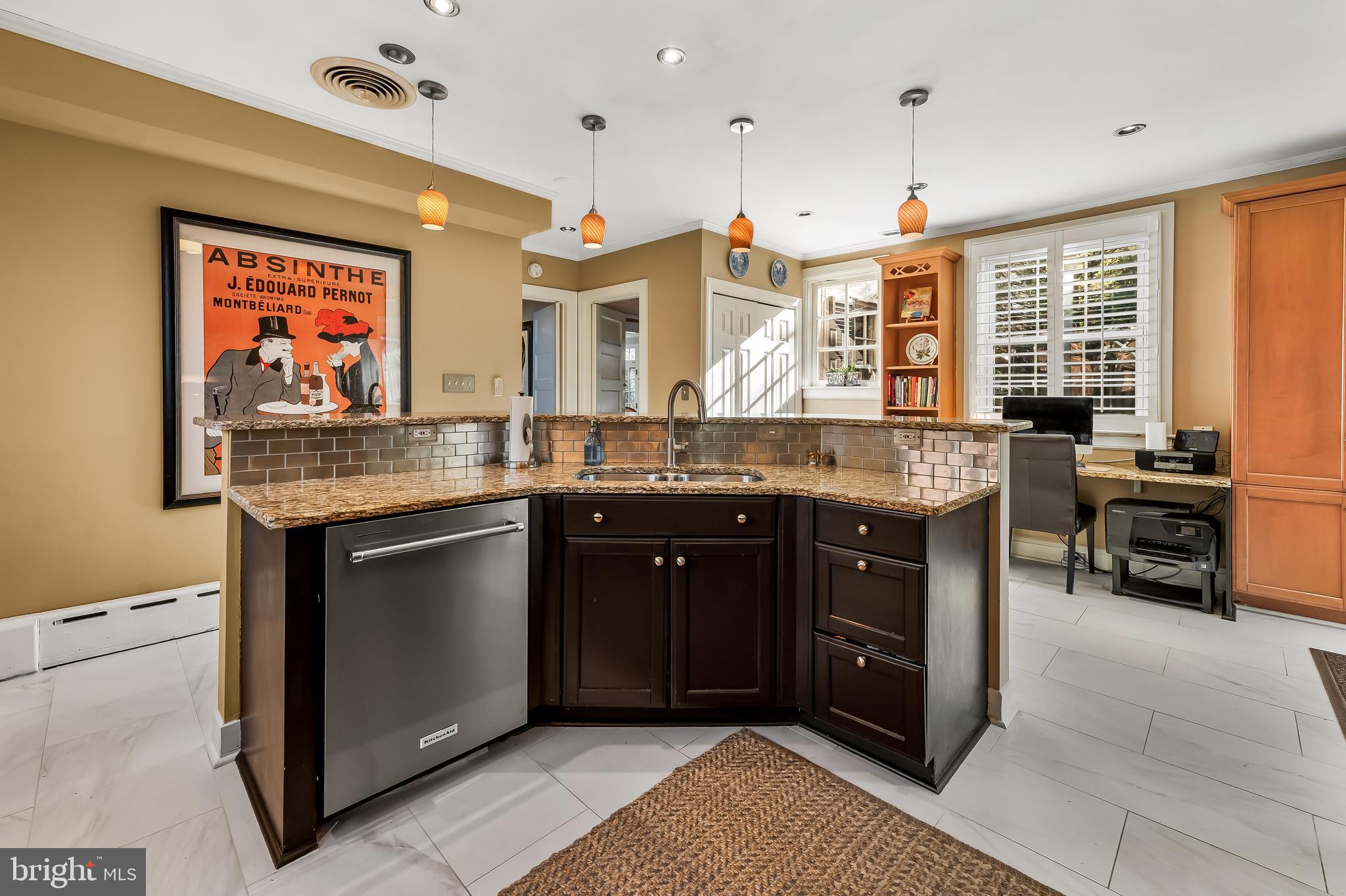 216 Wendover Road Baltimore, MD 21218 - Photo 26 of 83 Two level island with granite counters