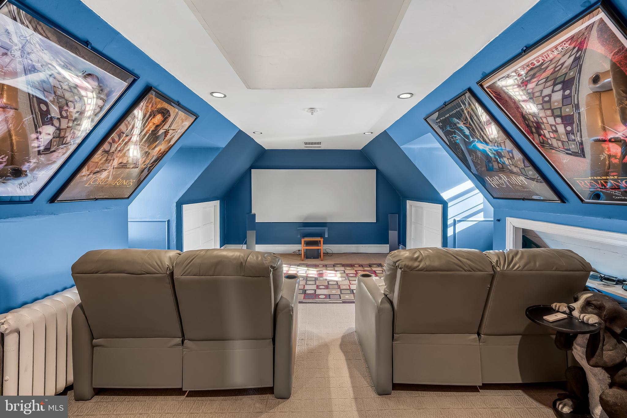 216 Wendover Road Baltimore, MD 21218 - Photo 46 of 83 Home theatre w/4k projector, 120" screen