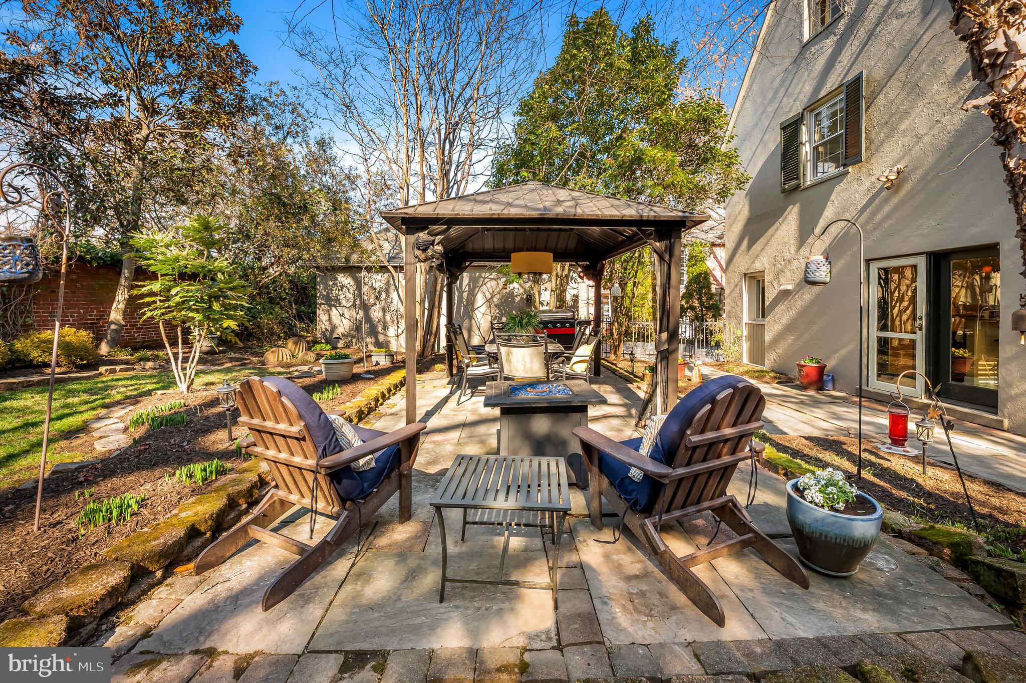 216 Wendover Road Baltimore, MD 21218 - Photo 52 of 83 Outdoor space with firepit