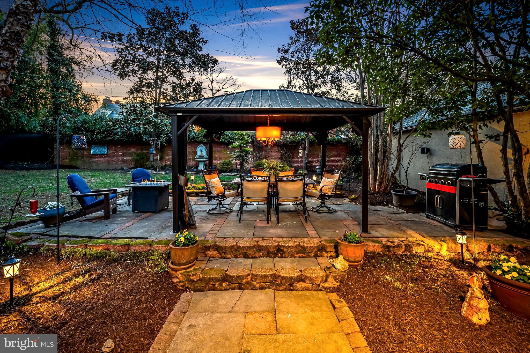 216 Wendover Road Baltimore, MD 21218 - Photo 53 of 83 Enjoy the outdoors under a lighted gazebo!