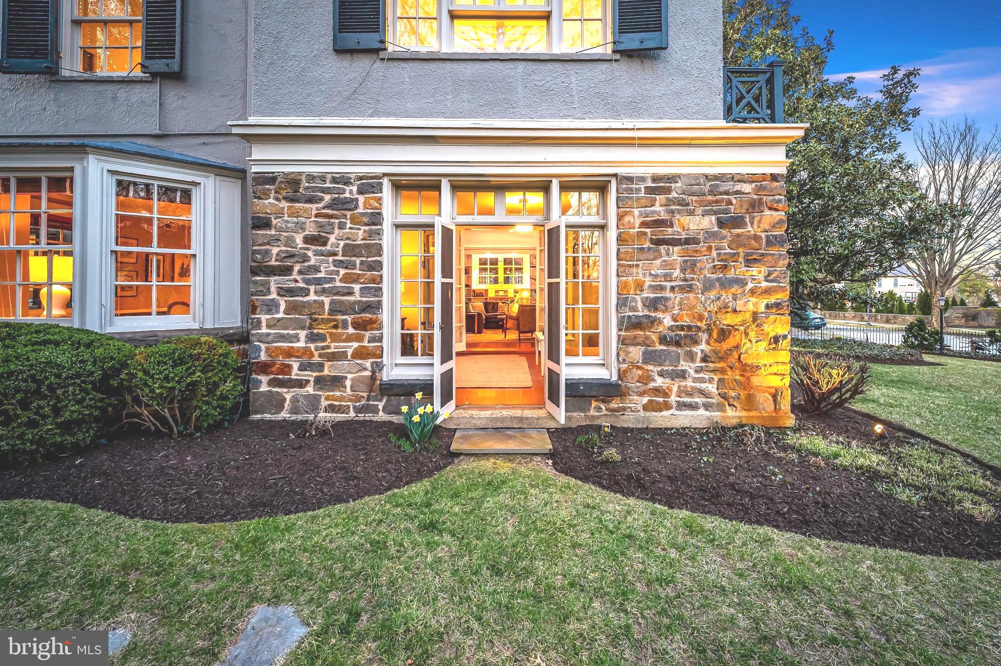 216 Wendover Road Baltimore, MD 21218 - Photo 77 of 83 French Doors leading to/from sunroom