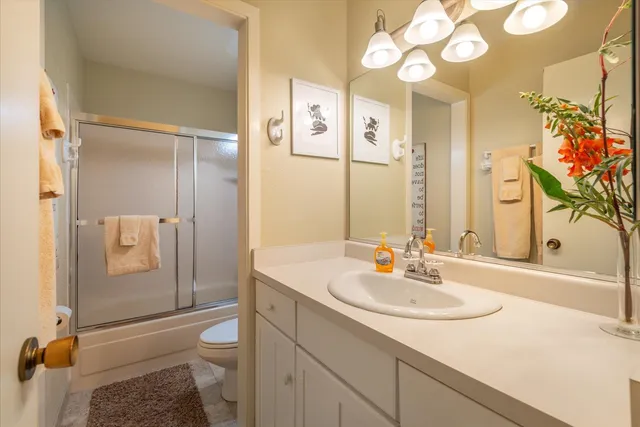 a view of balcony with wooden floor