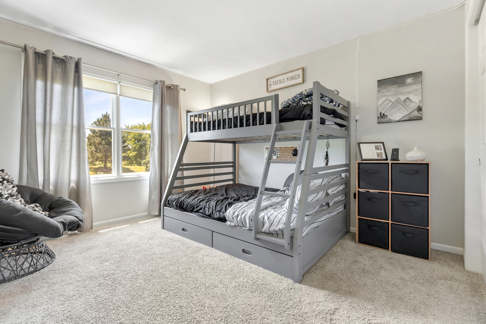 1016 Inverness Drive Antioch, IL 60002 - Photo 18 of 24 a bed room with a bed and a window
