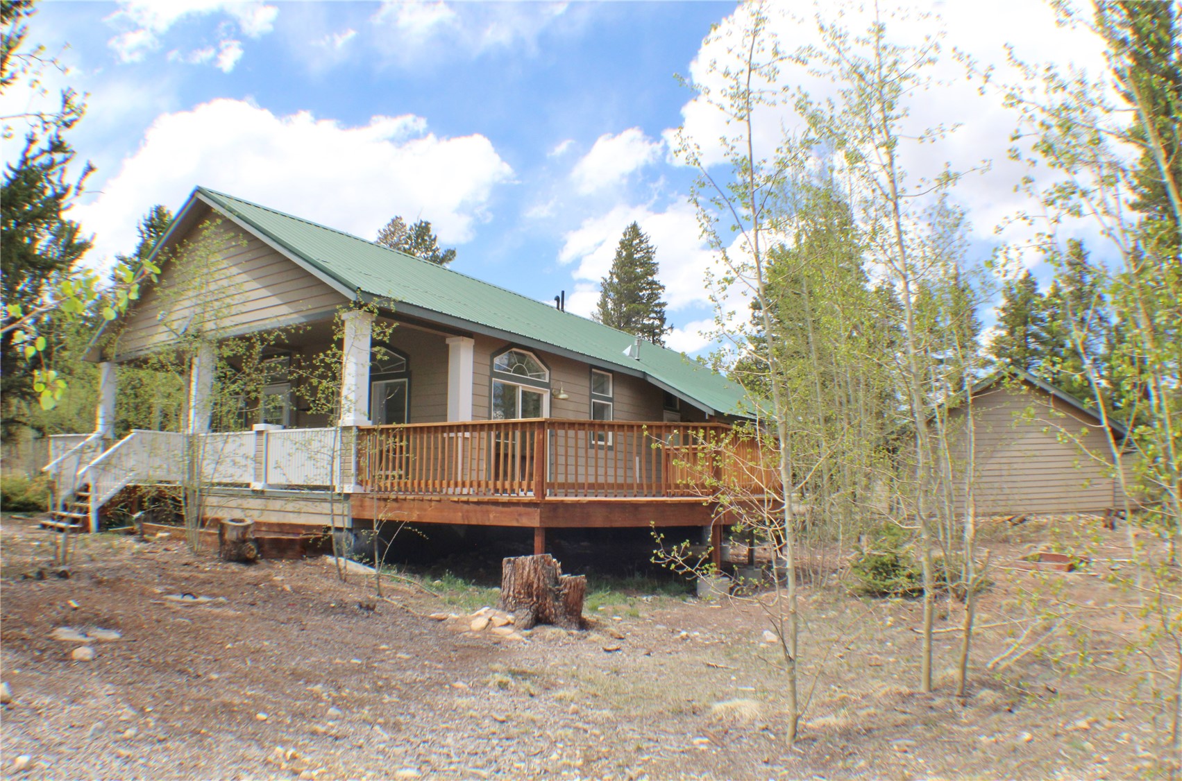 2095 Mullenville Road Fairplay, CO 80440 - Photo 2 of 22 a view of house with a yard