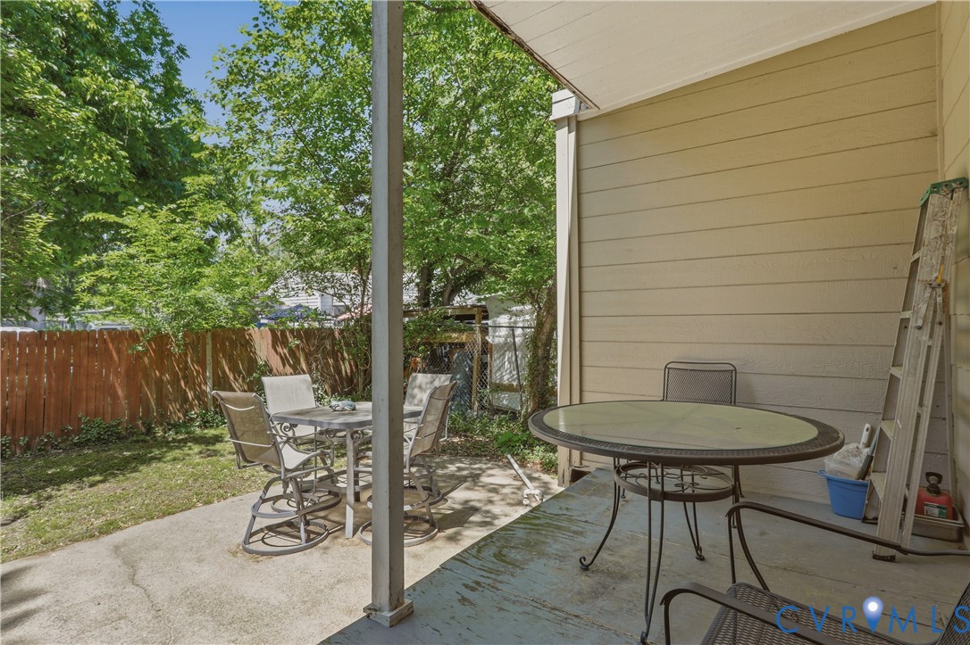 3405 East Broad Rock Road Richmond, VA 23224 - Photo 18 of 22 rear deck is a great place to unwind