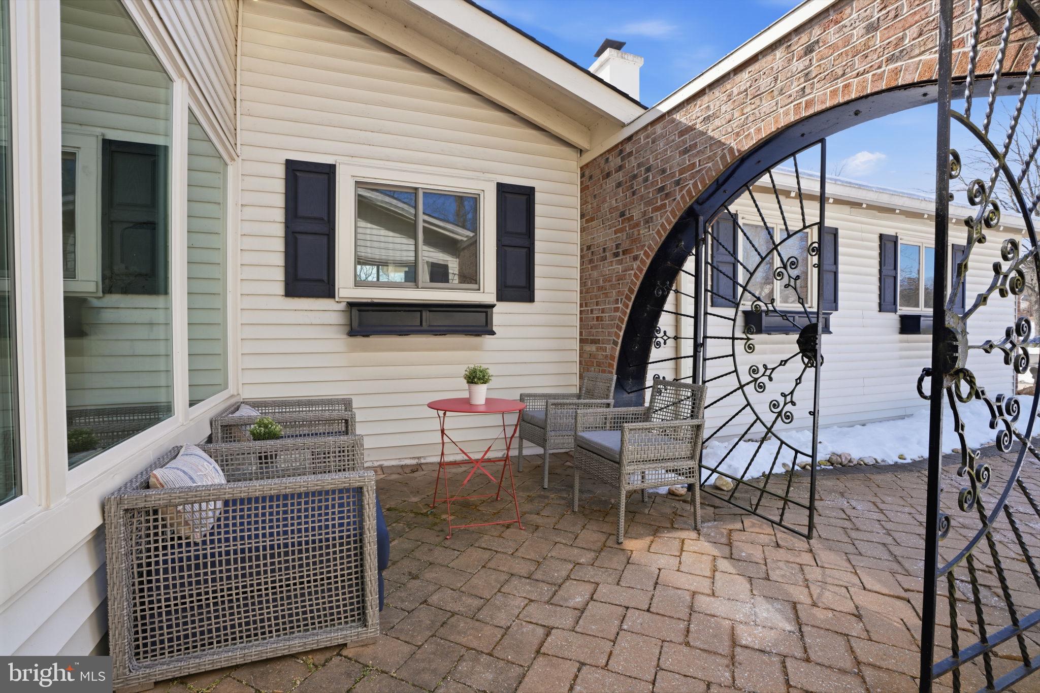 216 Bruce Road Washington Crossing, PA 18977 - Photo 2 of 49 courtyard