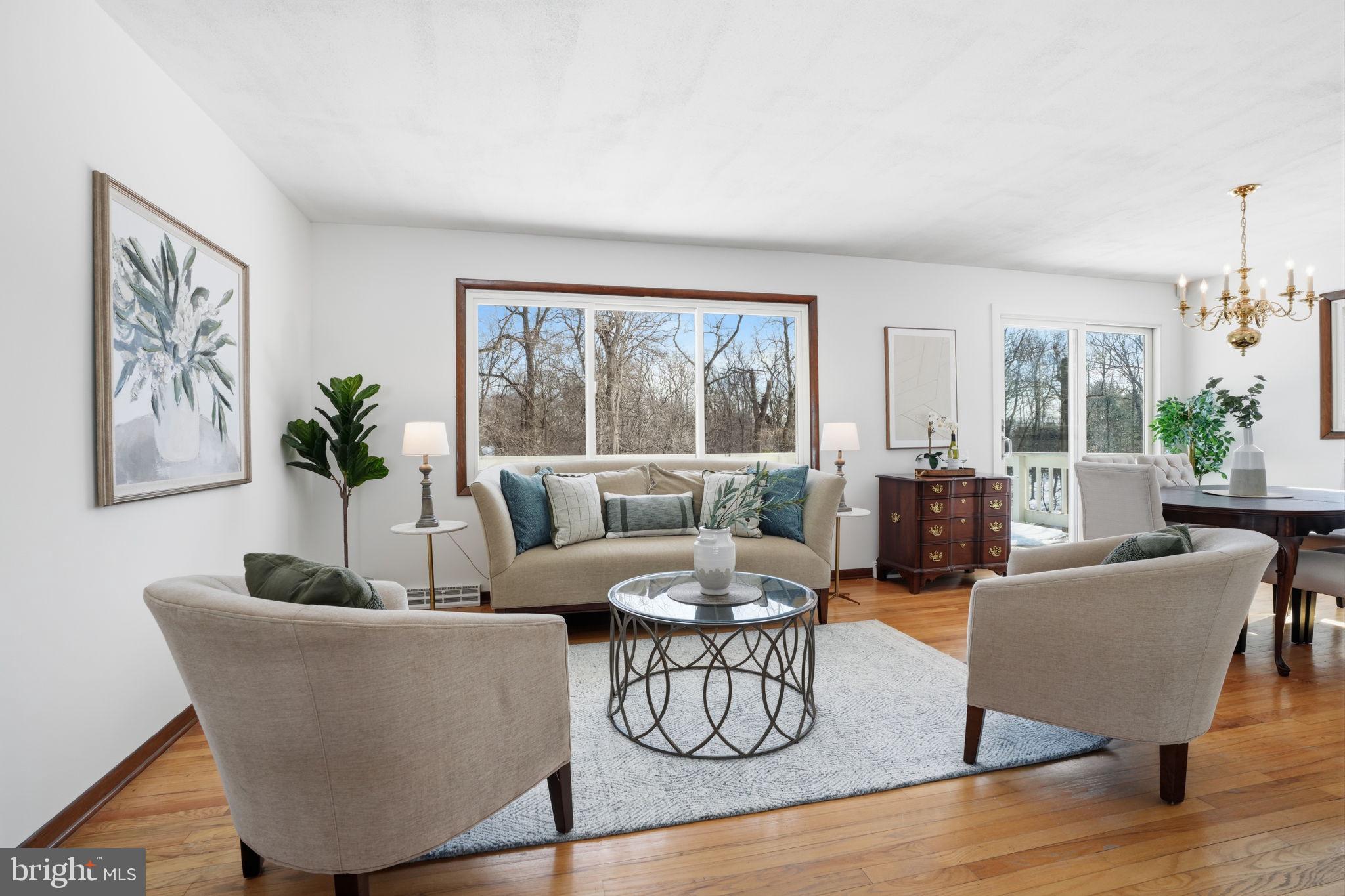 216 Bruce Road Washington Crossing, PA 18977 - Photo 6 of 49 living room