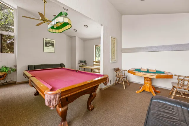 a room with furniture and window