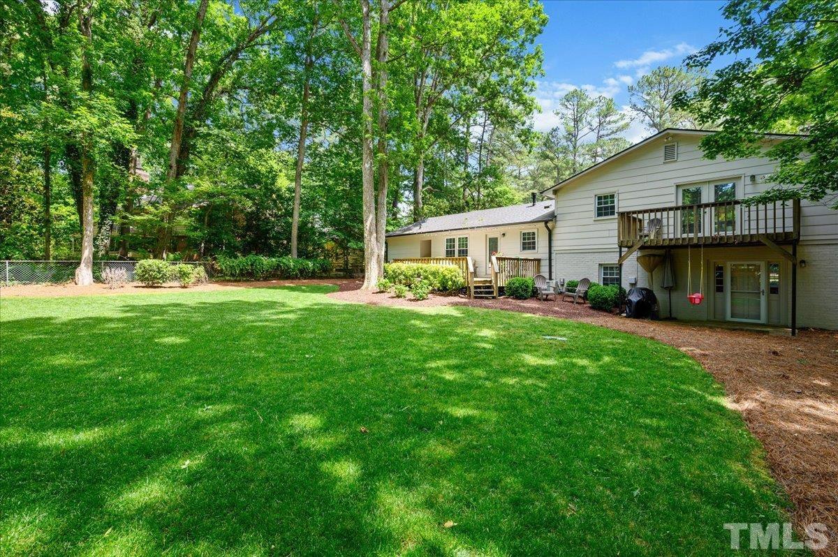 7509 Harps Mill Road Raleigh, NC 27615 - Photo 6 of 31 a view of outdoor space yard and patio
