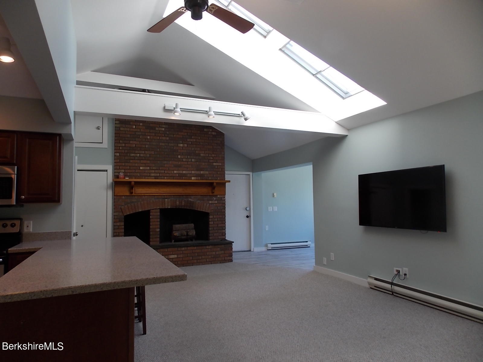 2 Wallace Road, Unit 2W Stockbridge, MA 01262 - Photo 8 of 36 fireplace